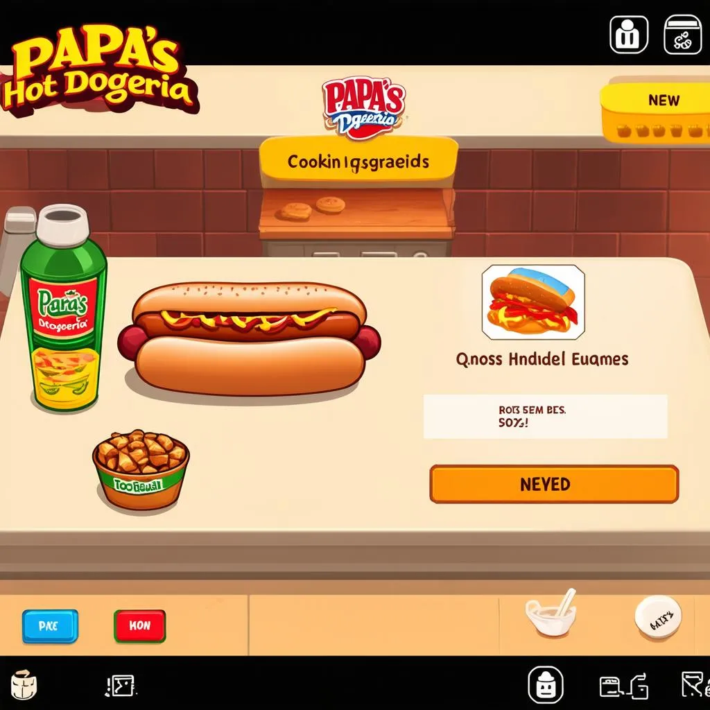 Papa's Hot Doggeria Upgrades