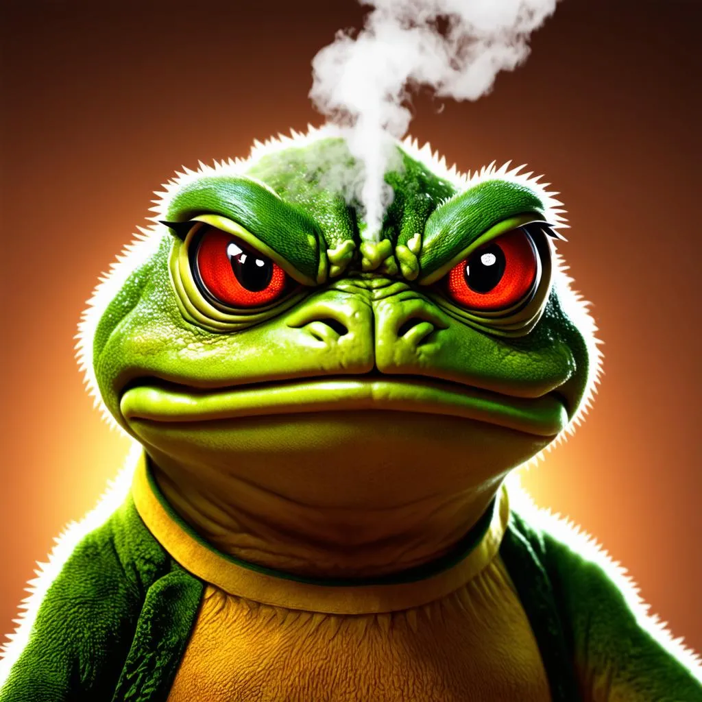 Pepe angry meme