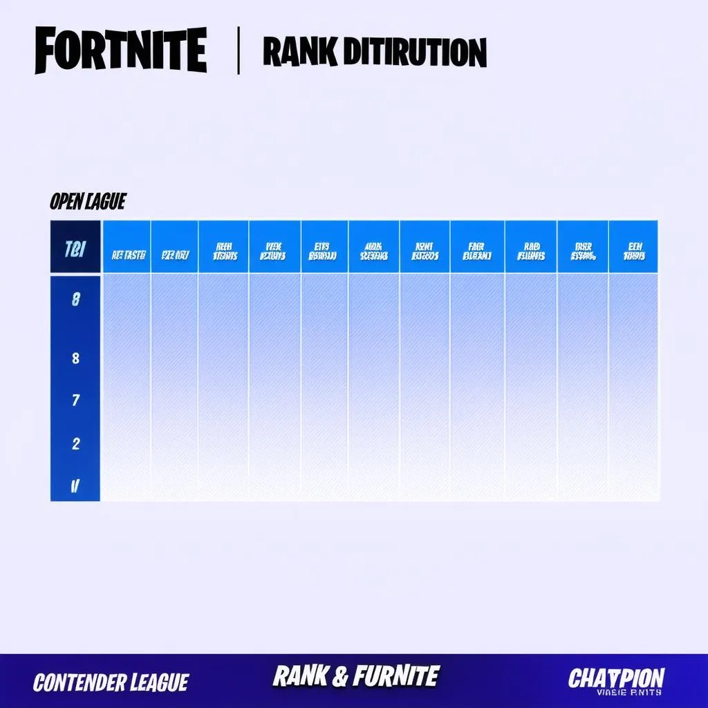 Fortnite Rank Distribution