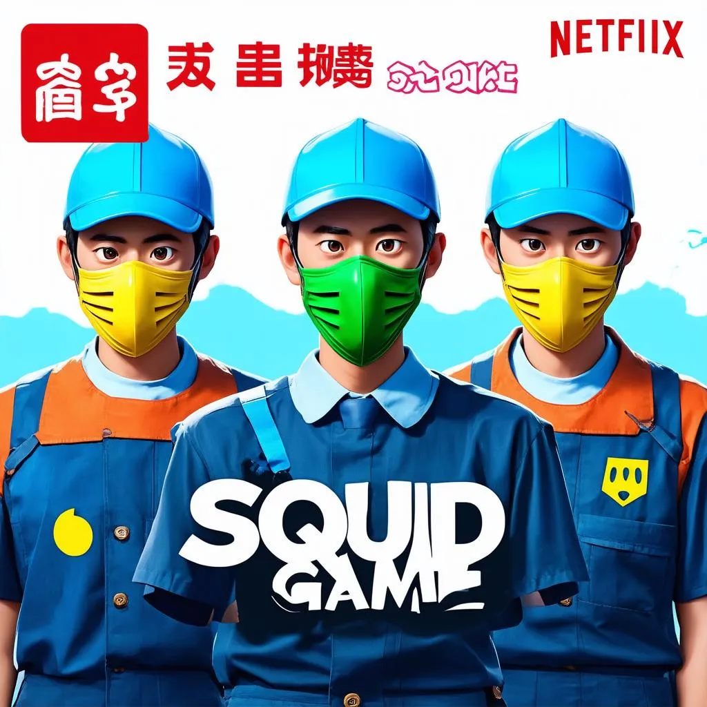 Poster phim Squid Game