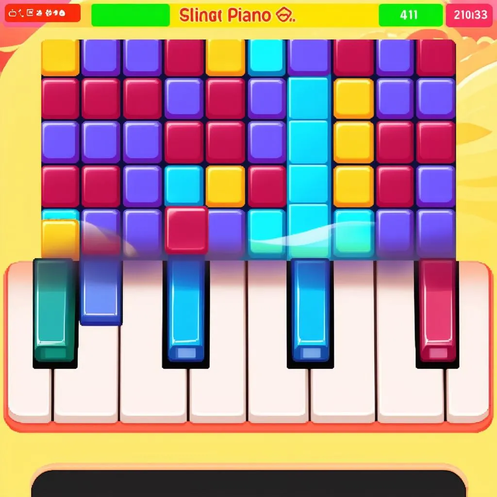 Piano Game Screenshot