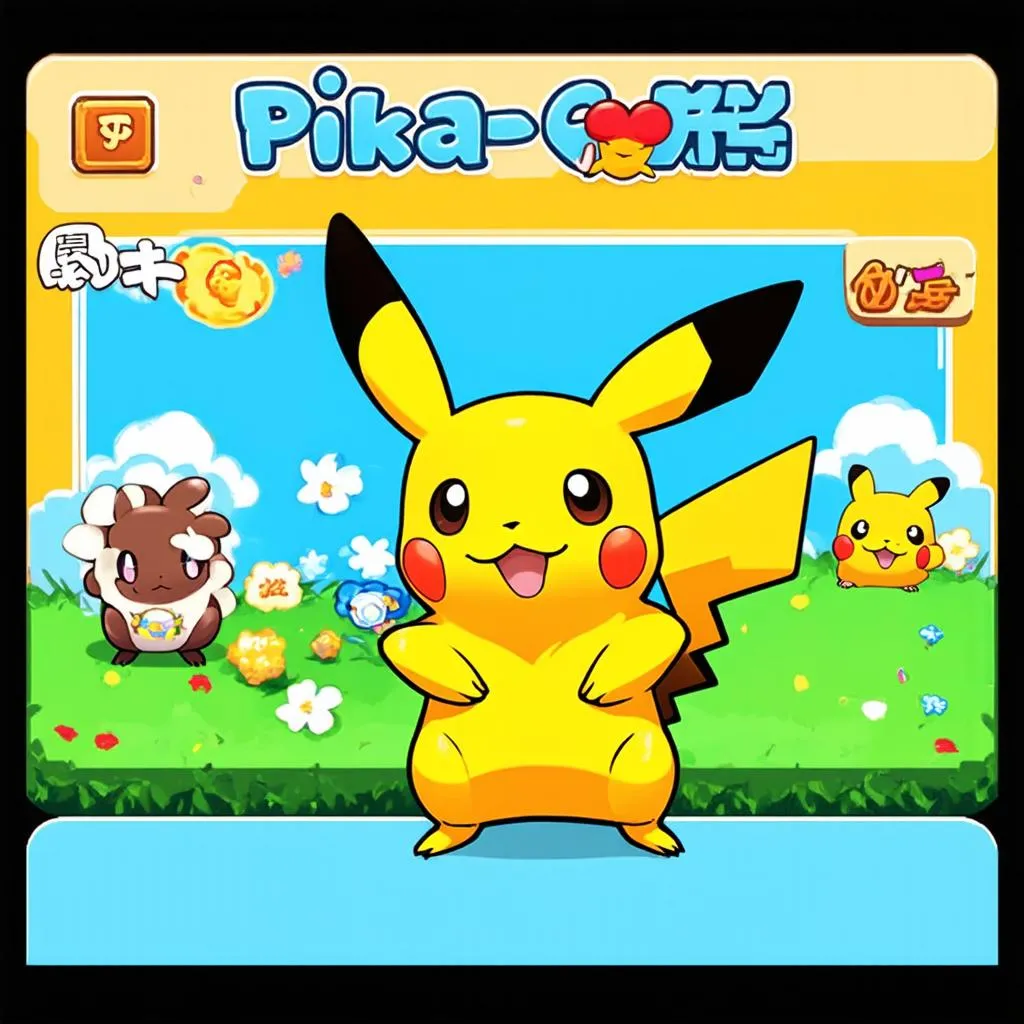 Game Pikachu cổ điển