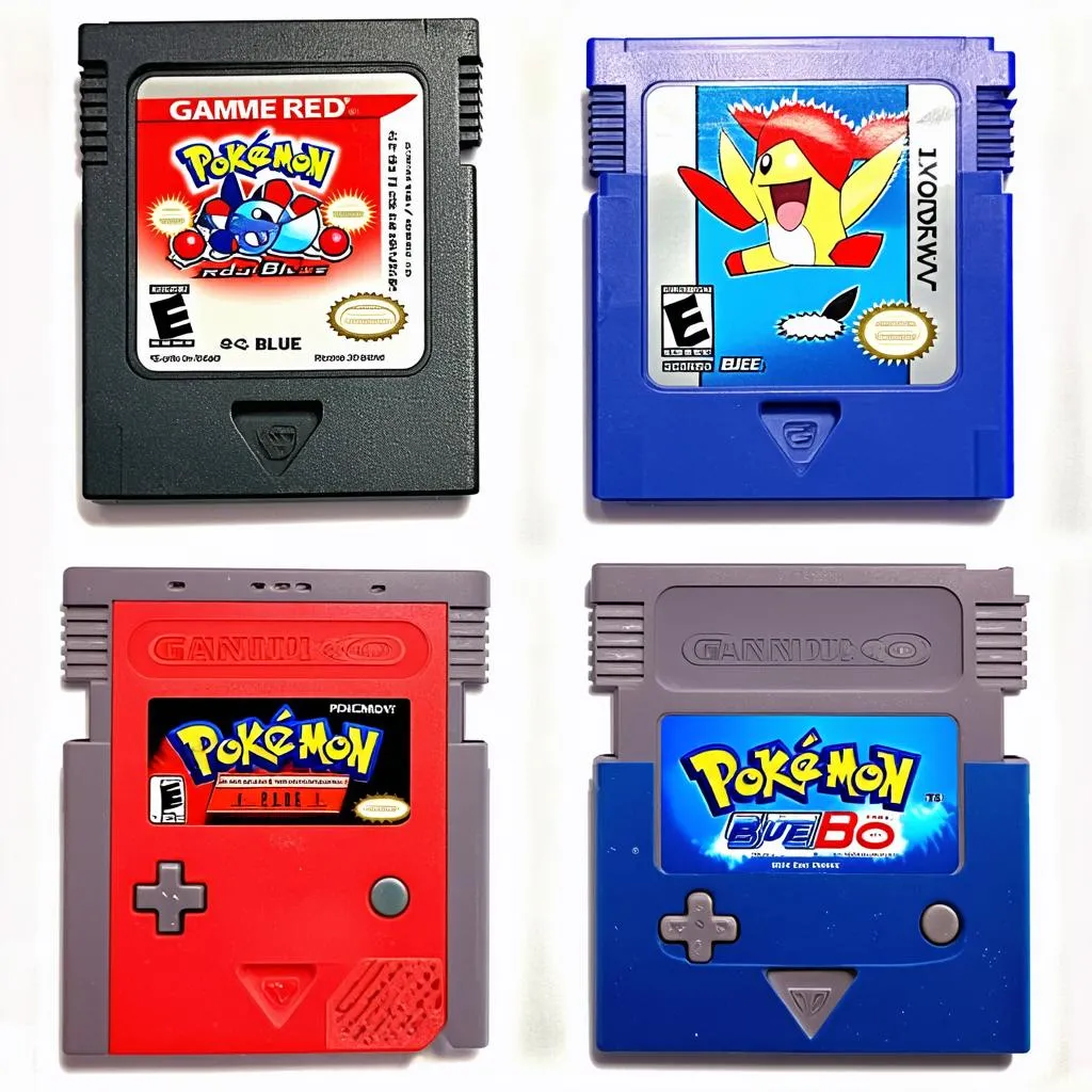 Game Pokemon Red and Blue