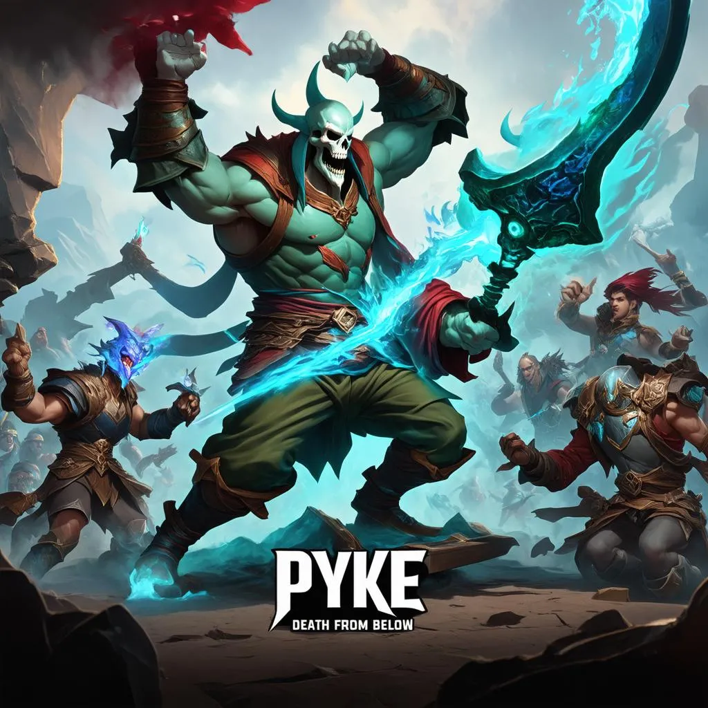 Pyke SP giao tranh