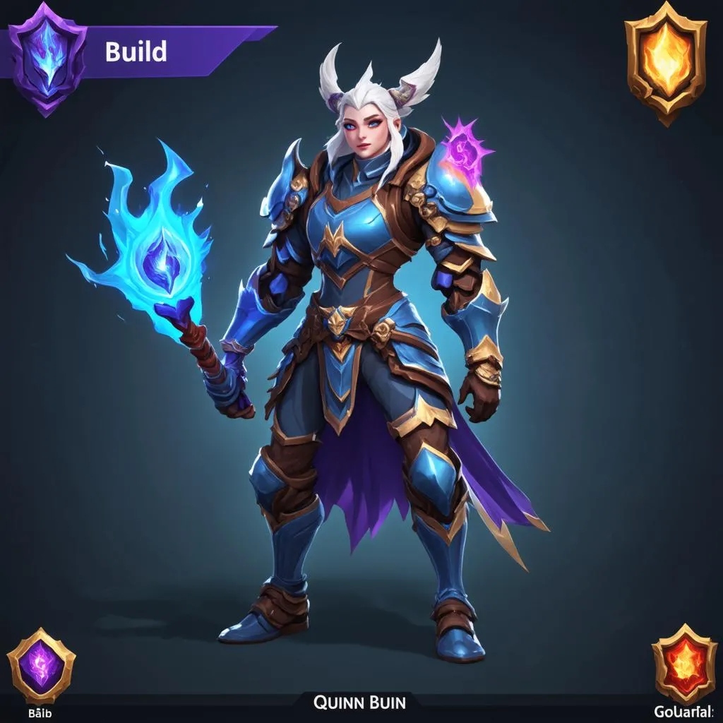 Build Quinn phòng thủ