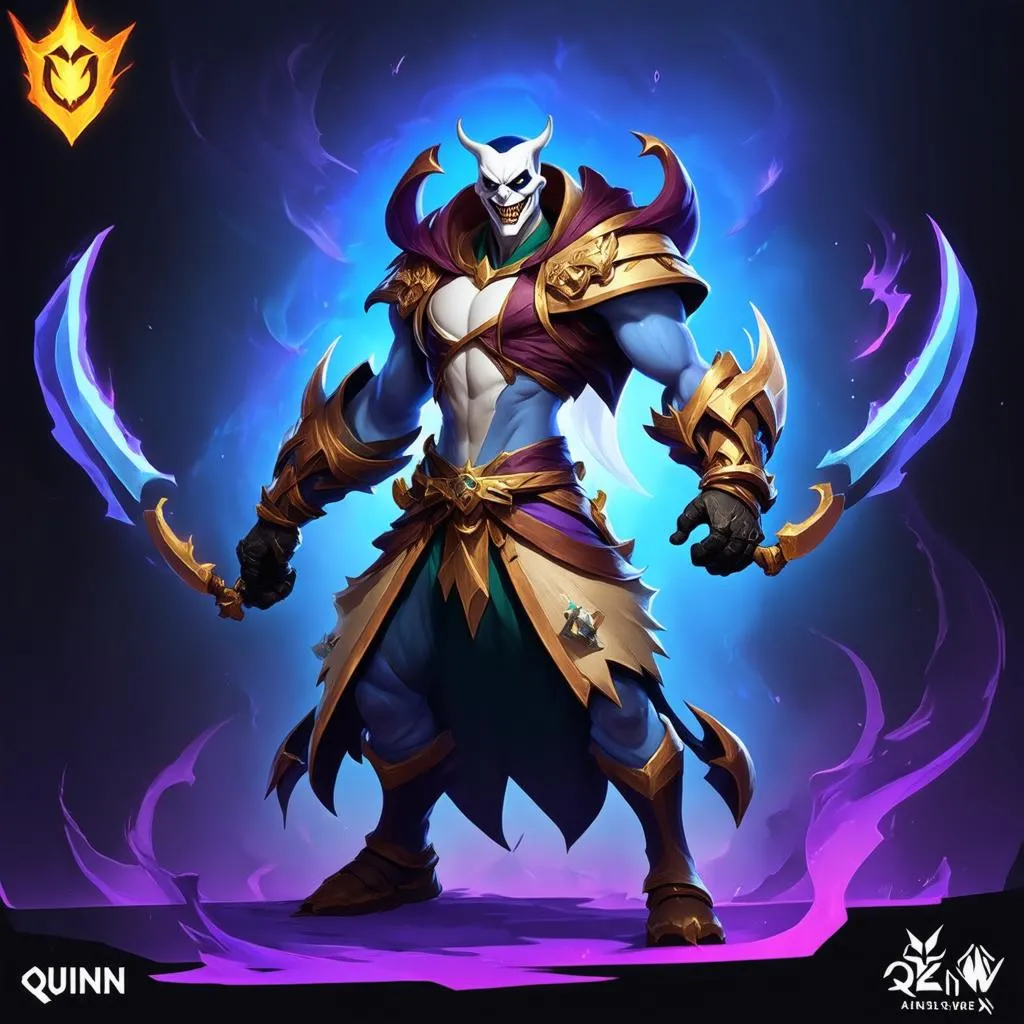 Build Quinn sát thương