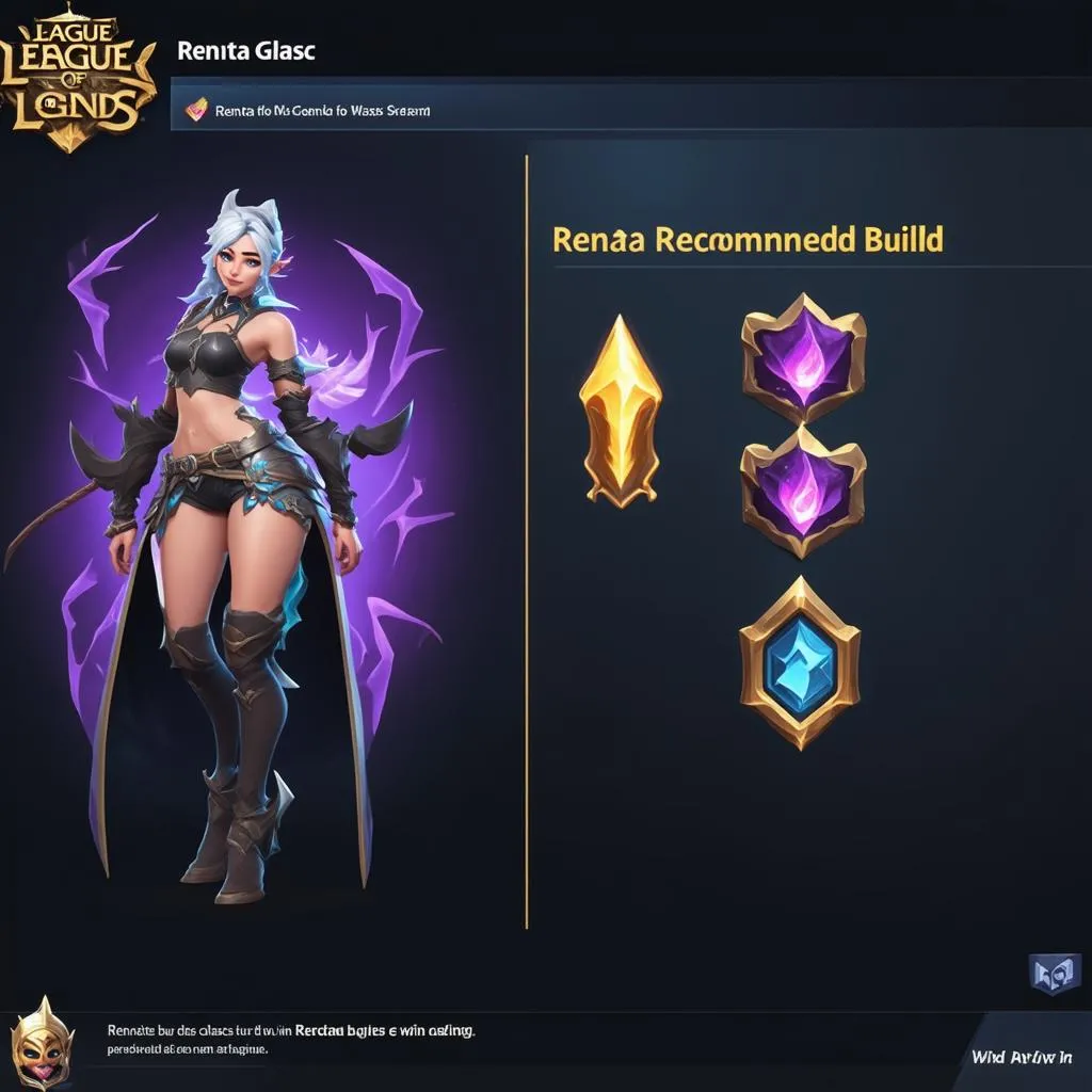 Renata Glasc Build: Bí Kíp Soi Lòng Người Trên Đấu Trường Công Lý