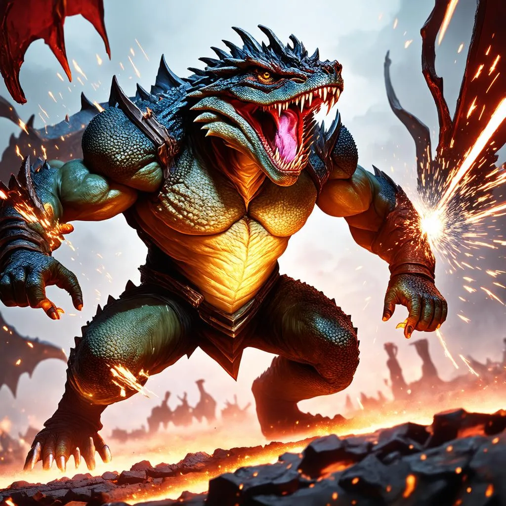 Renekton giao tranh