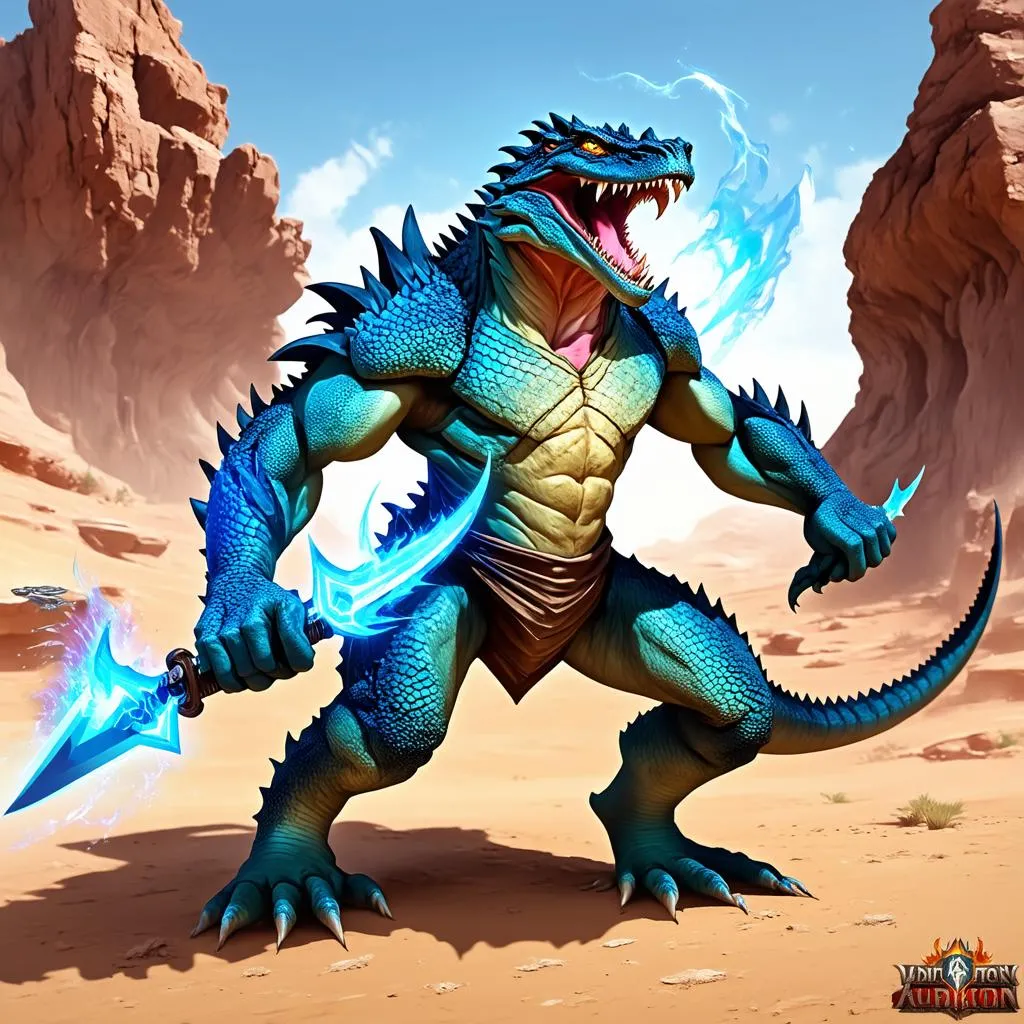 Renekton da xanh