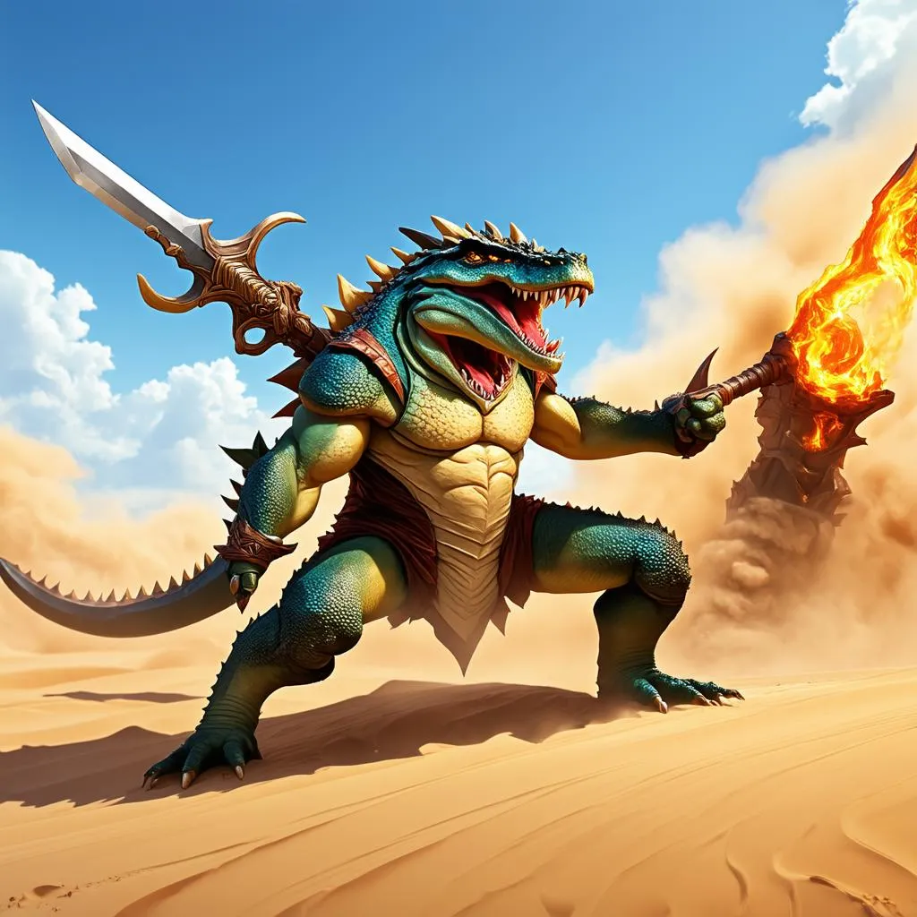 Renekton skin sa mạc