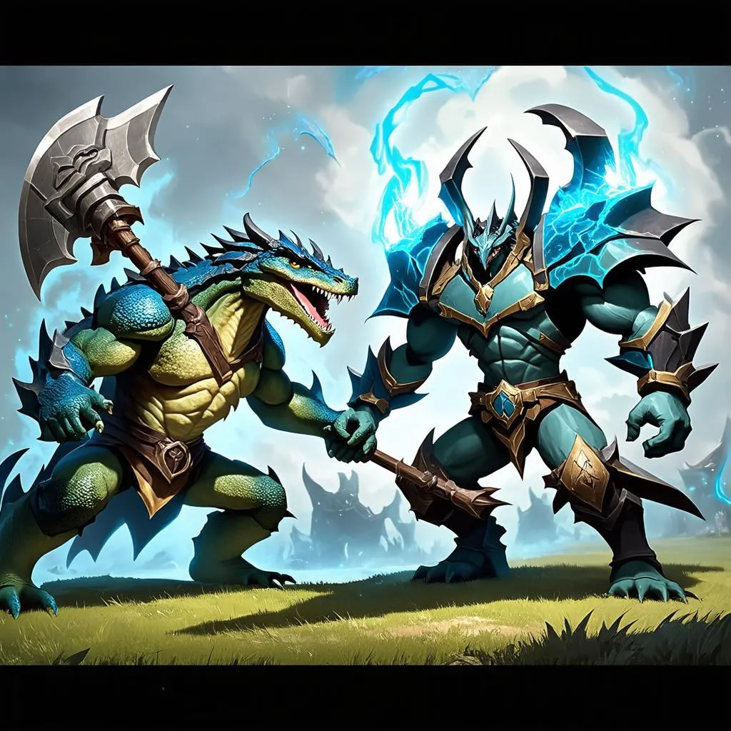 Renekton và Mordekaiser đại chiến