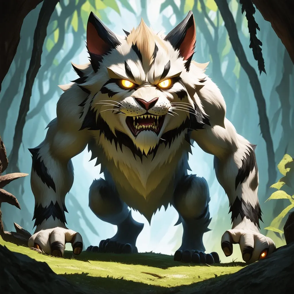 Rengar săn lùng Warwick