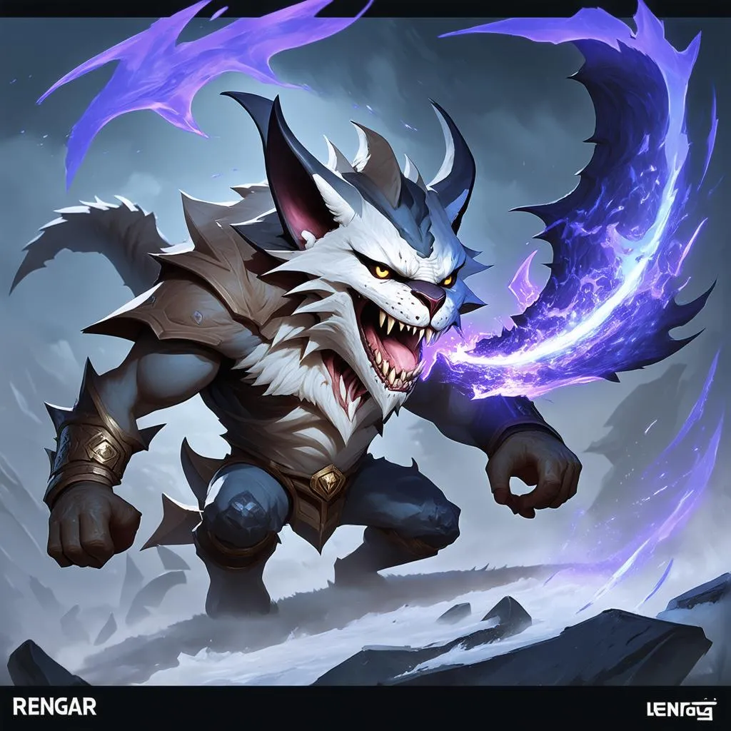 Rengar Sử Dụng Kỹ Năng