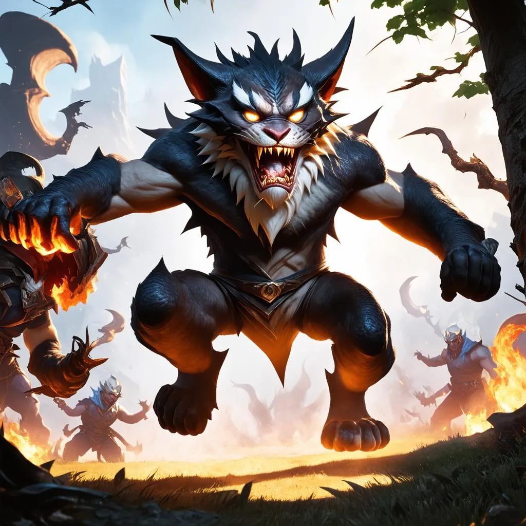 Rengar trong giao tranh