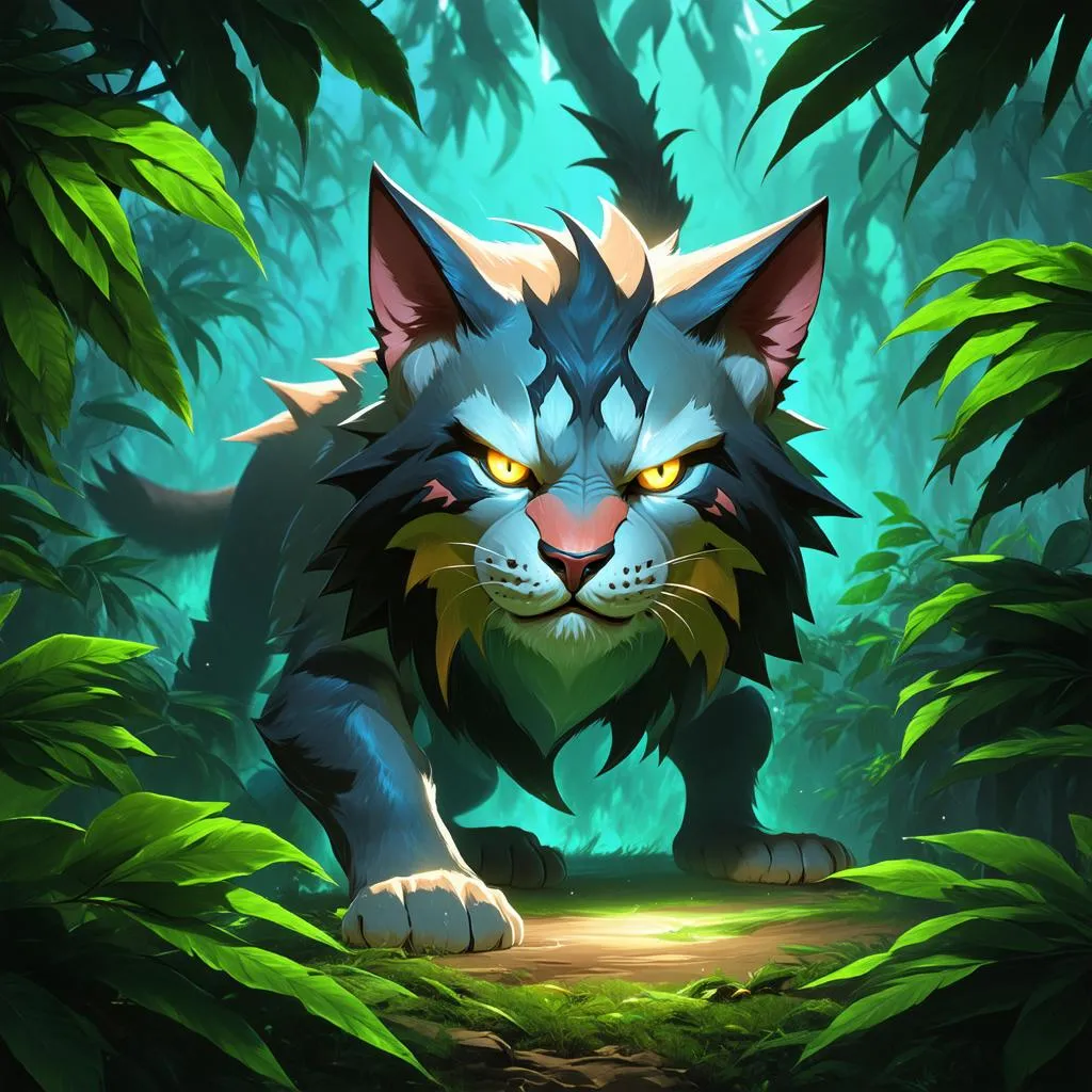 Rengar trong rừng