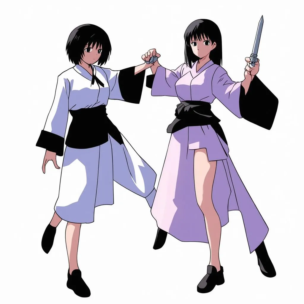 Rukia vs Sakura