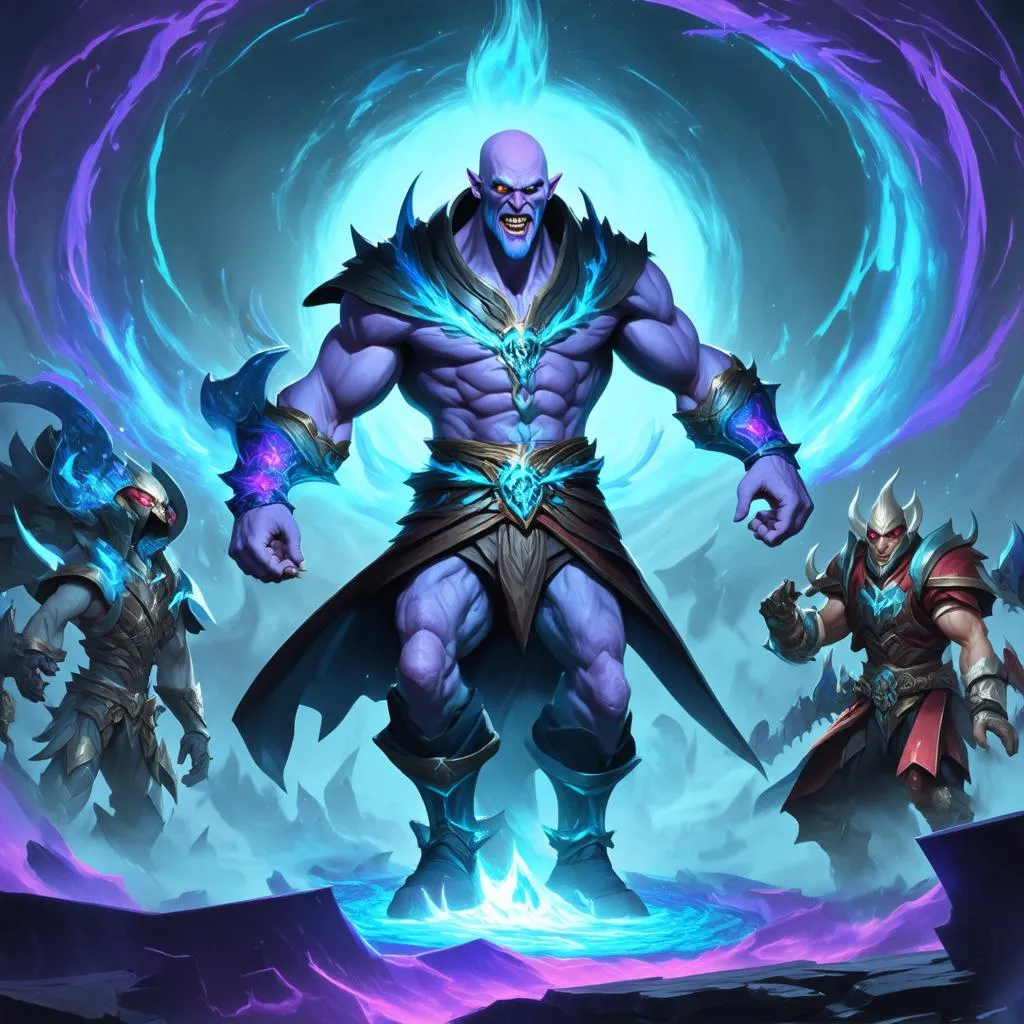 Ryze sử dụng kỹ năng tối thượng