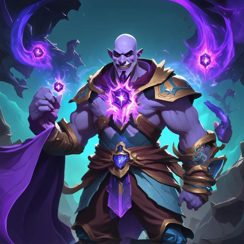 Ryze Sử Dụng Vòng Xoáy Không Gian