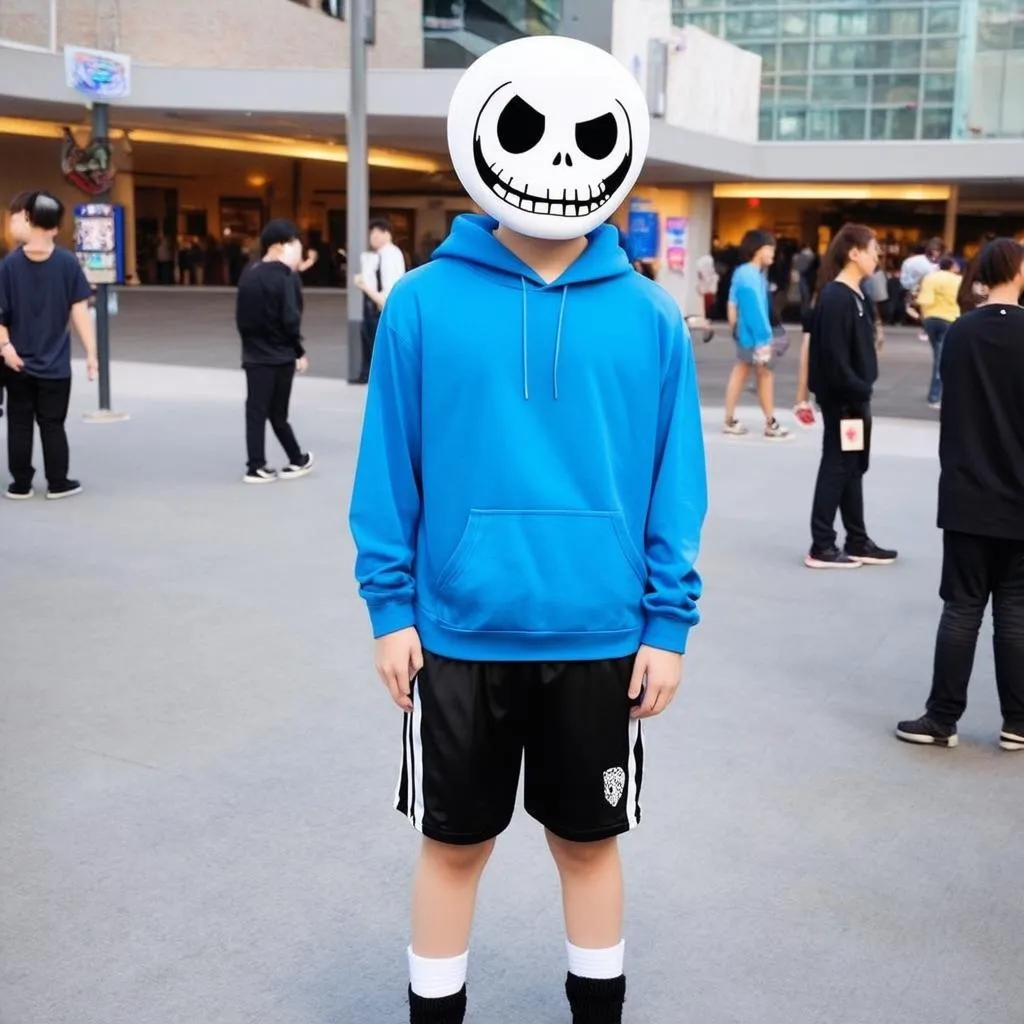 Cosplayer Sans