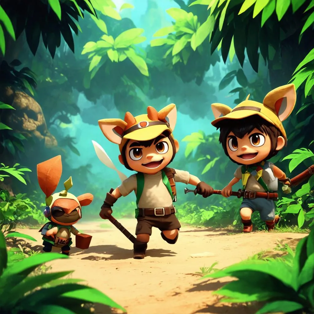 Sett đuổi theo Teemo