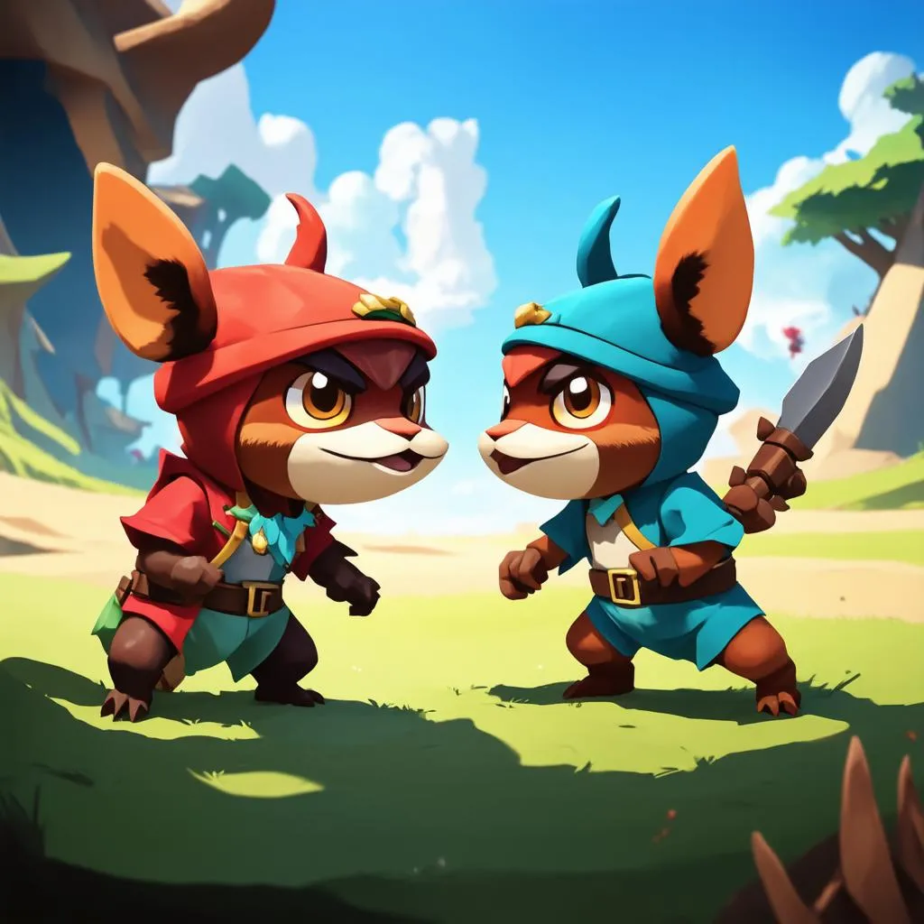 Sett và Teemo đối đầu