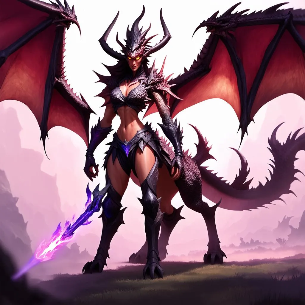 Shyvana one shot kẻ địch