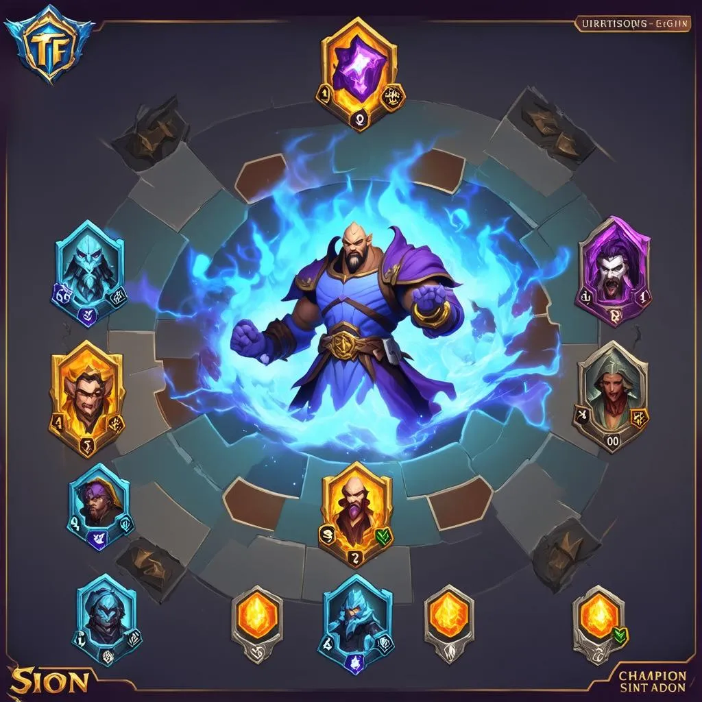 Sion TFT đội hình