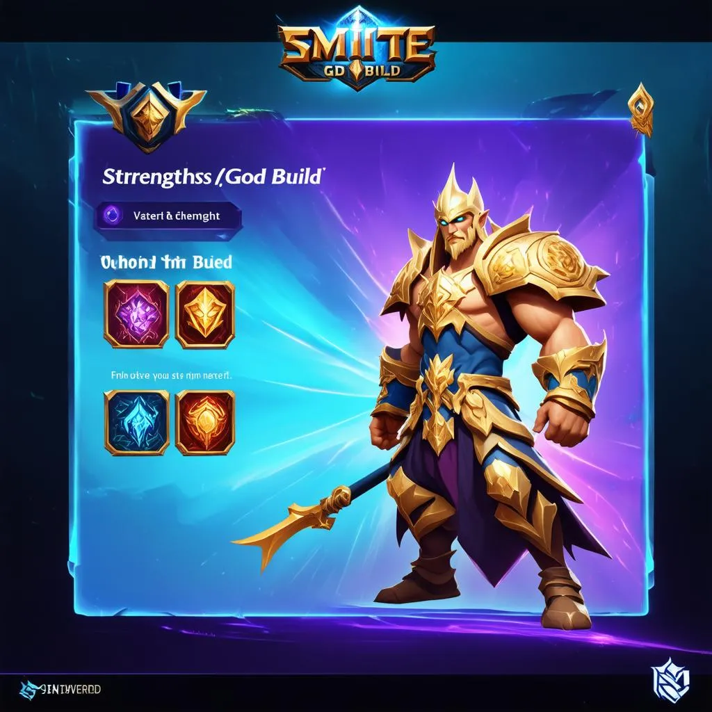 Smite God Build Tướng Smite