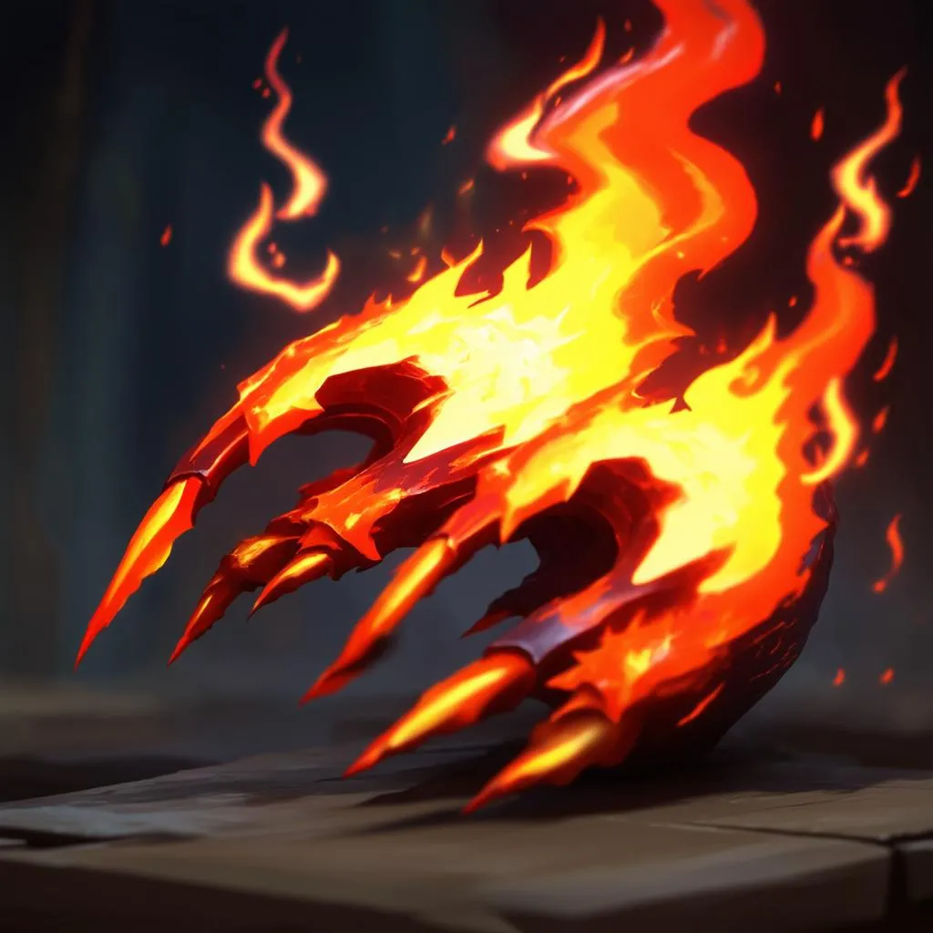 Smoldering Claws Dota 2