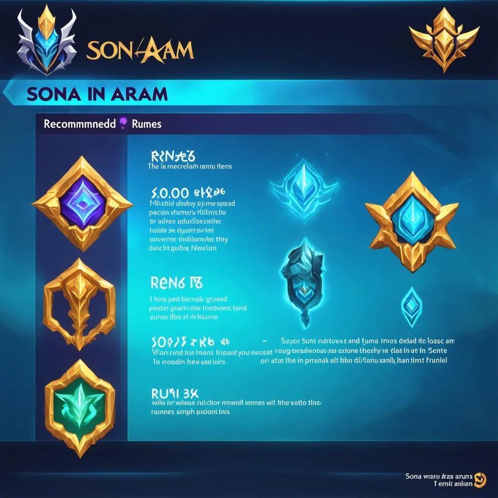 Sona Aram Build Guide