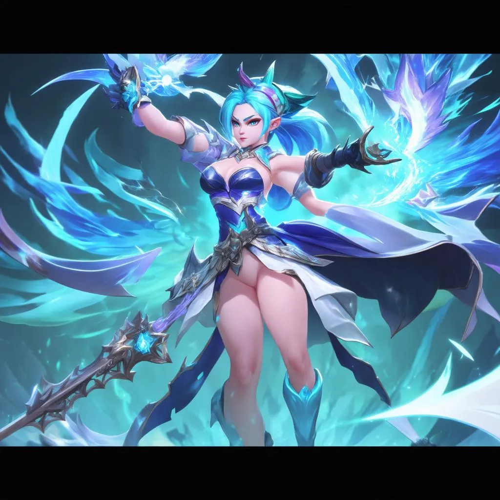 Sona playing tips on Arena