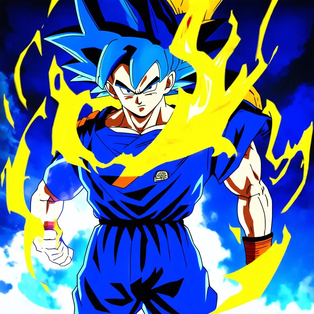 Songoku Siêu Saiyan Blue