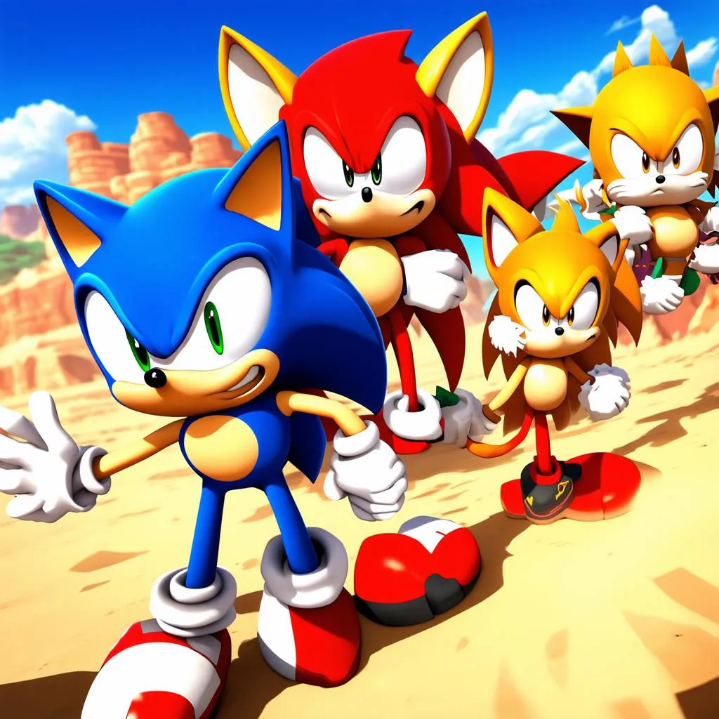 Sonic, Tails &amp; Knuckles