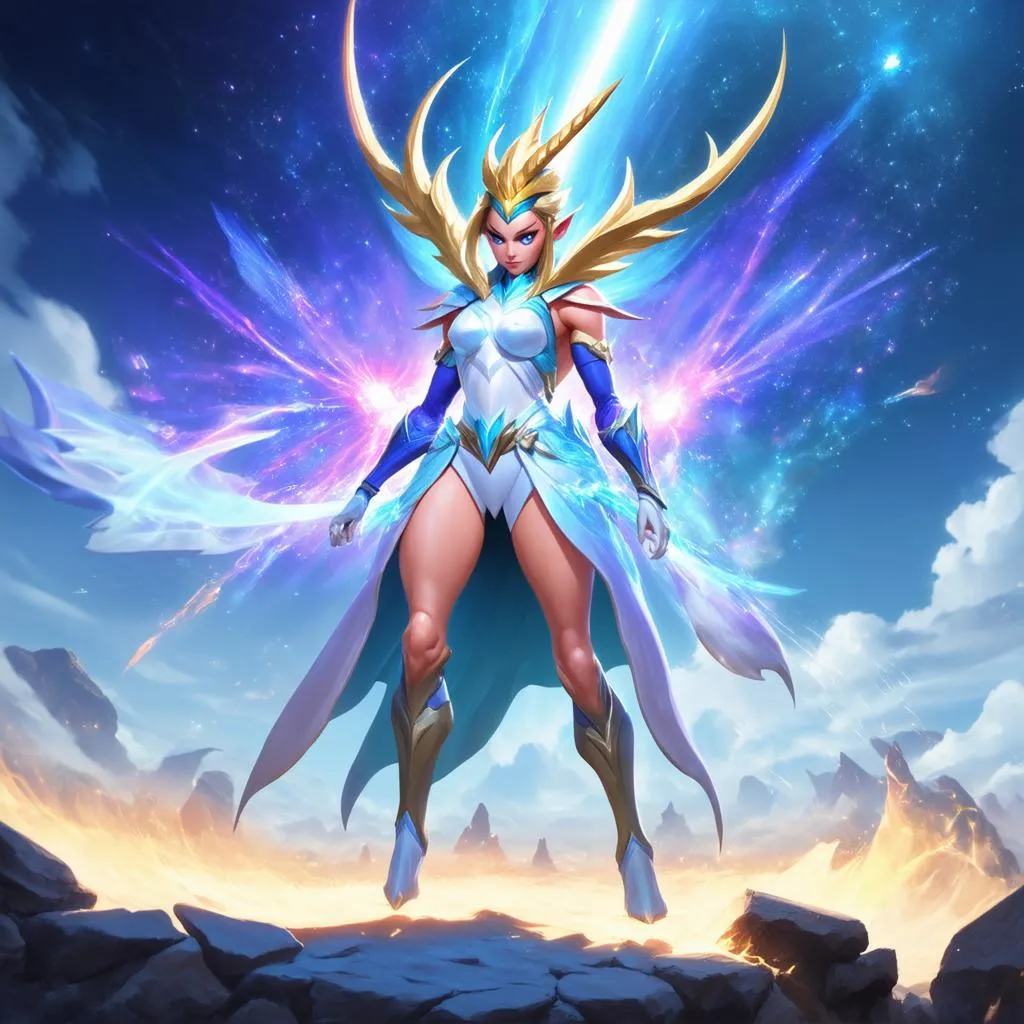 Soraka Sử Dụng Kỹ Năng