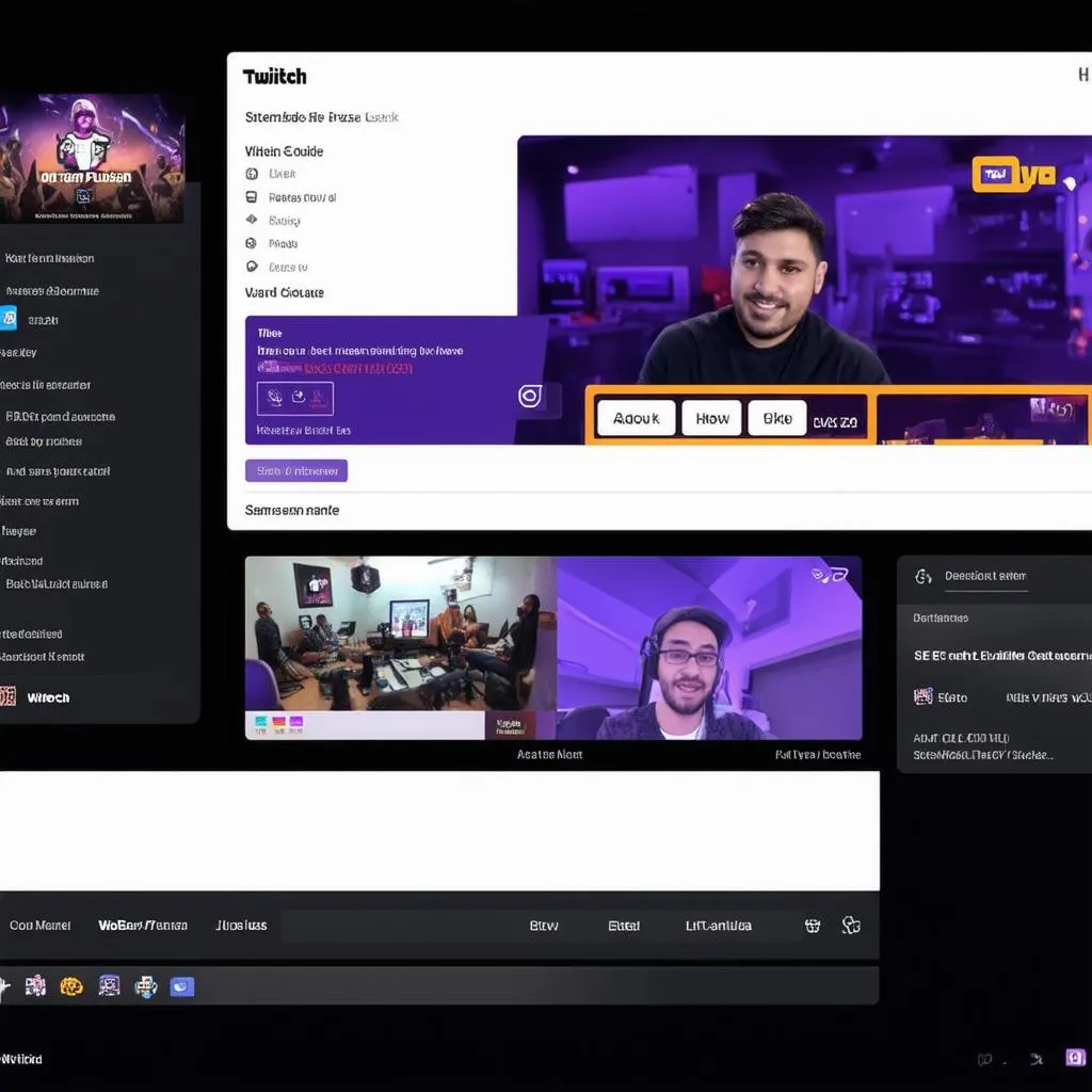 Streamer Sử Dụng Bảng Bổ Trợ Twitch Chuyên Nghiệp