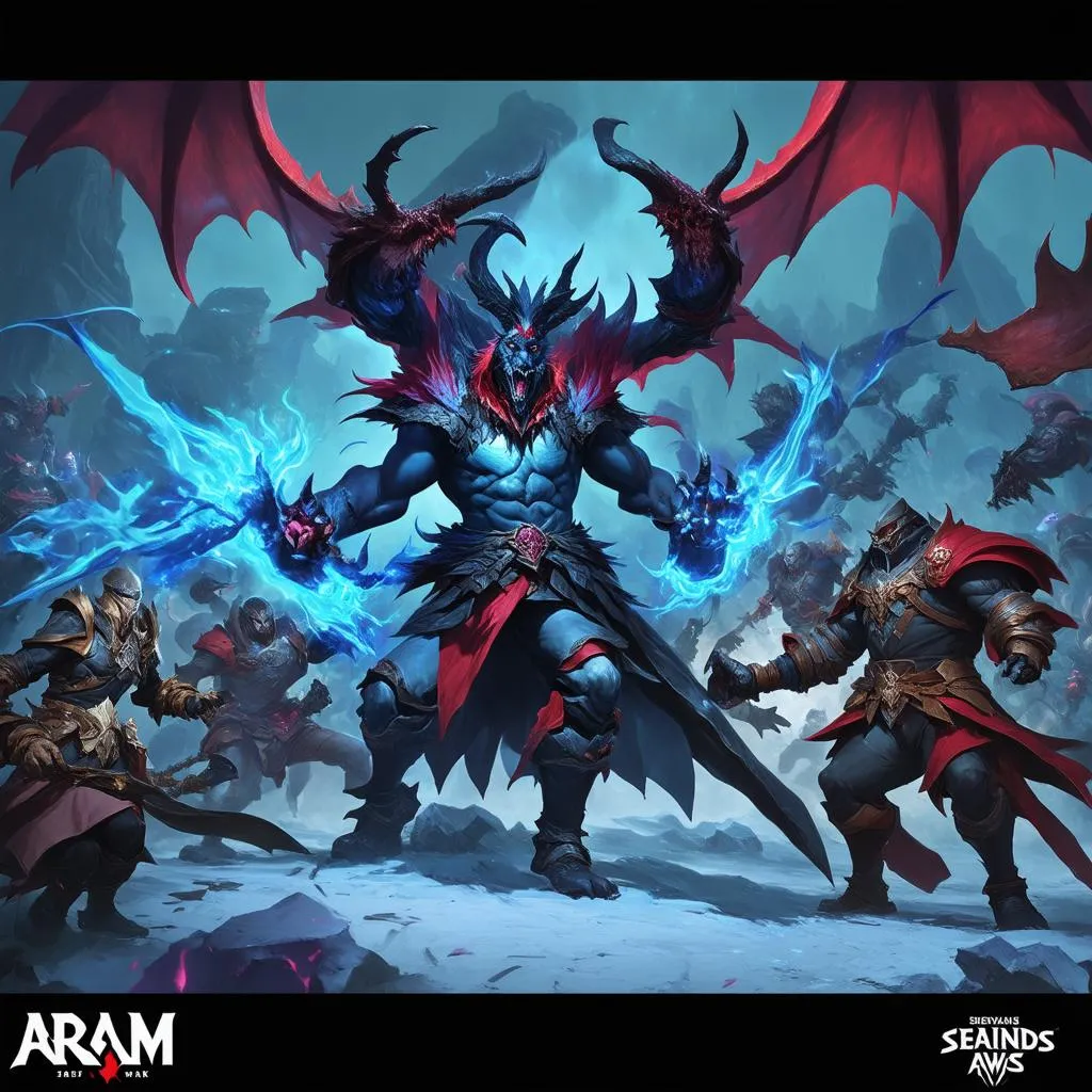 Swain ARAM Gameplay