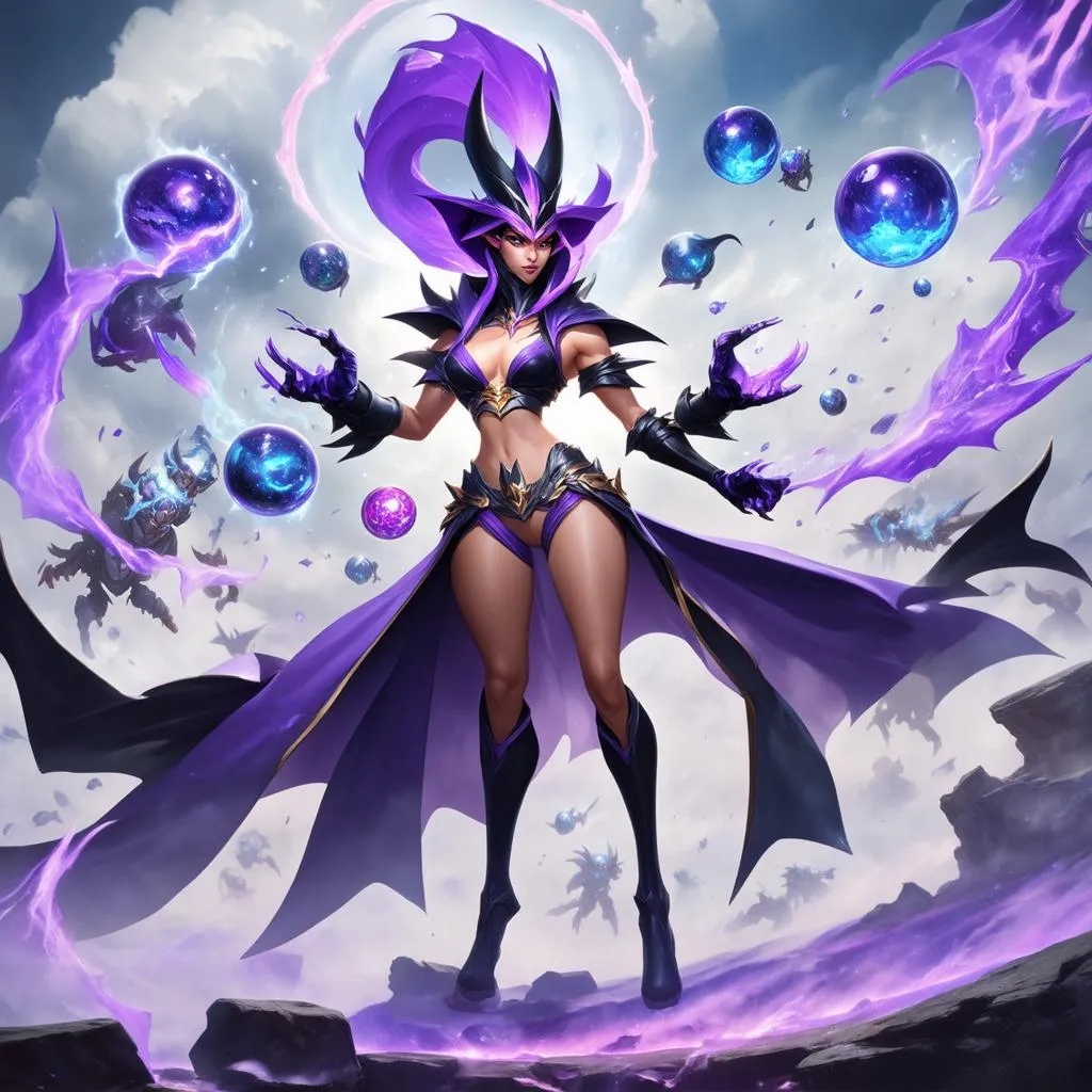 Syndra TFT giao tranh