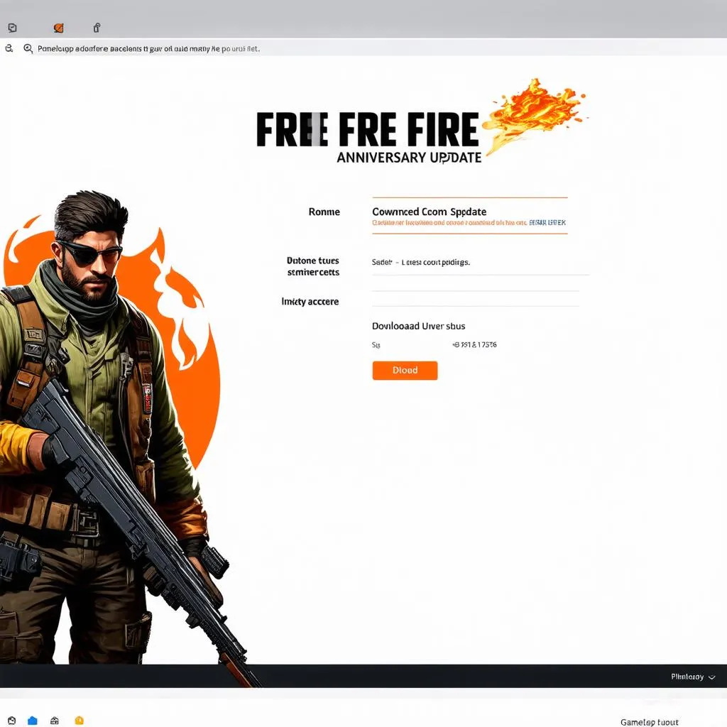 Tải bản cập nhật kỷ niệm Free Fire Gameloop