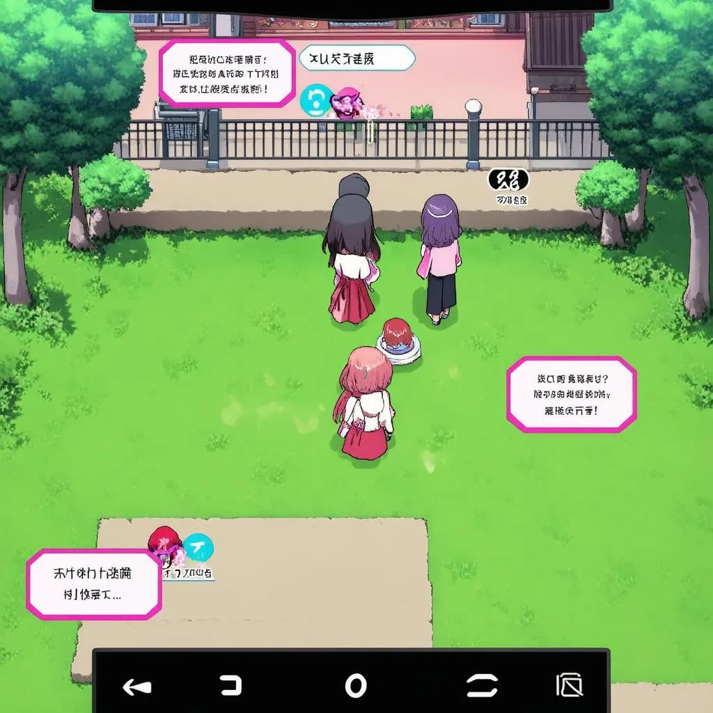 Hình ảnh gameplay của game Sakura