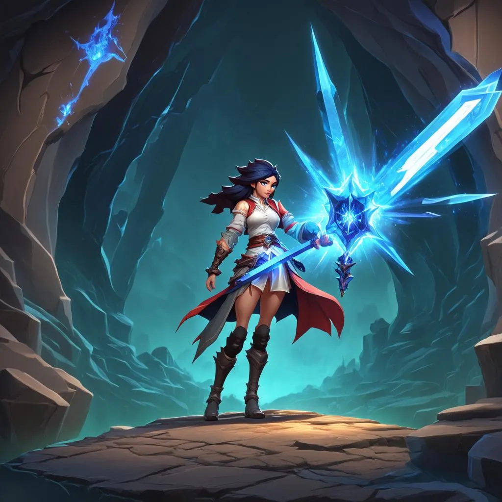 Taliyah trong chế độ Aram