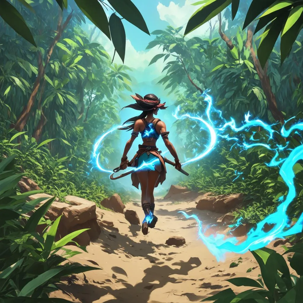 Taliyah đi rừng