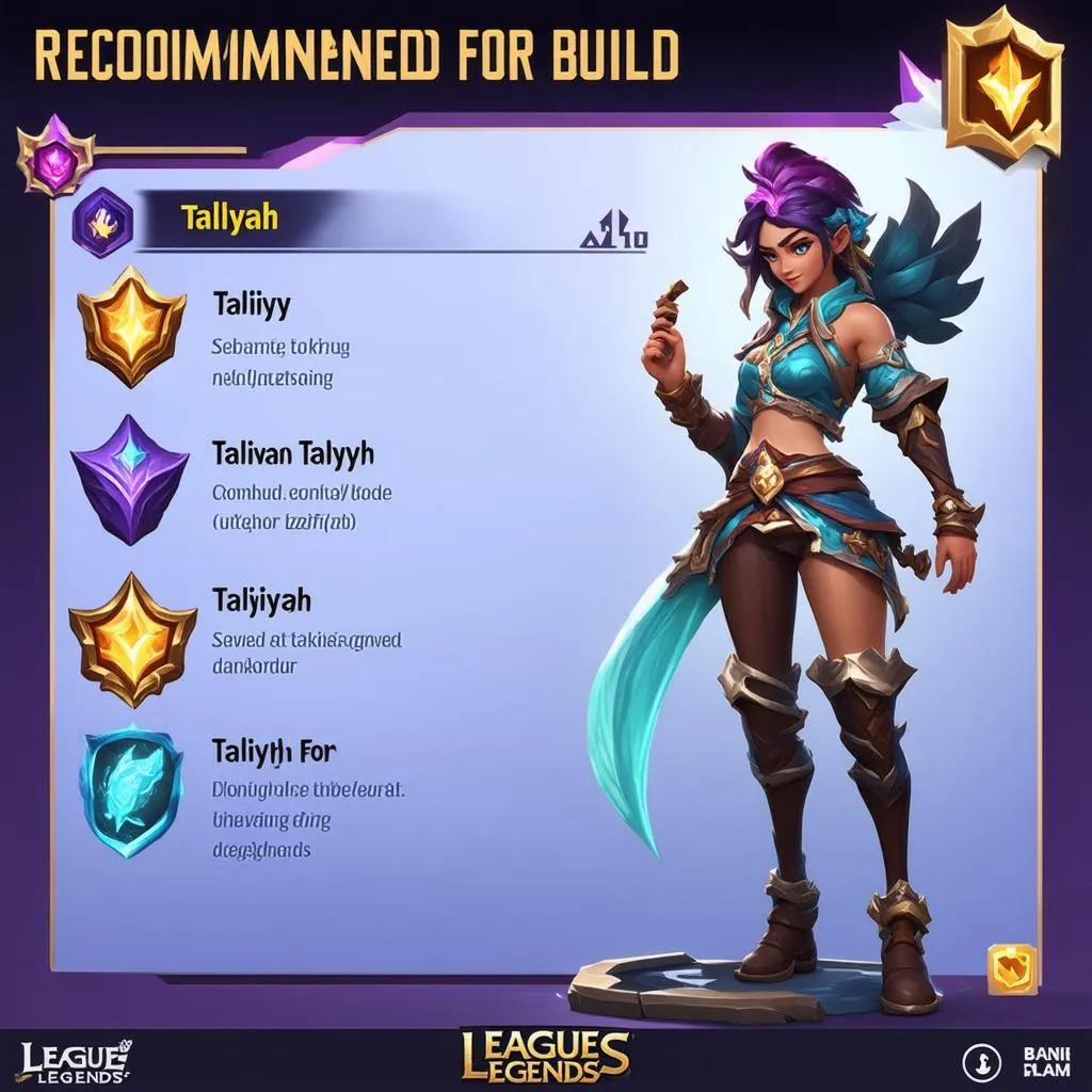 Cách Build Taliyah 