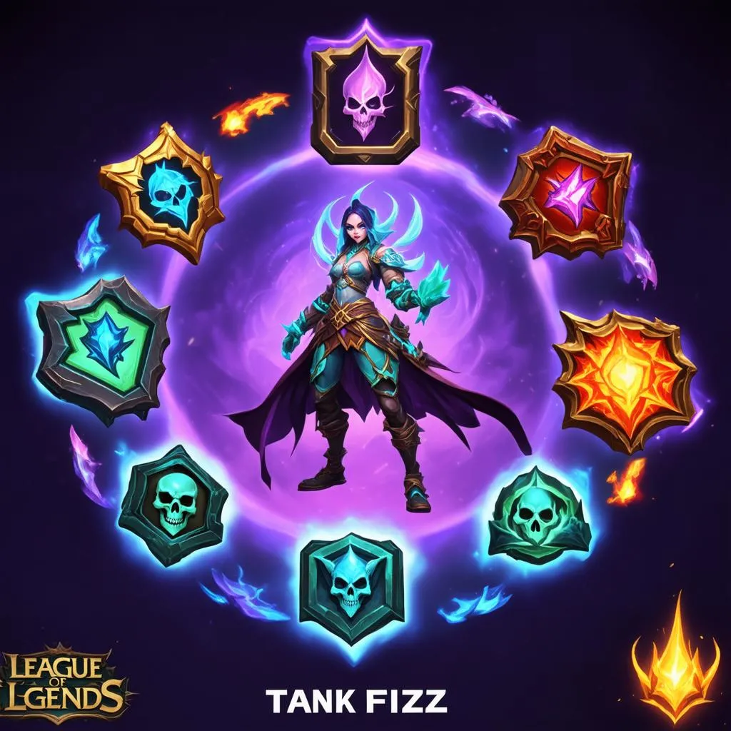 Items for Tank Fizz Build