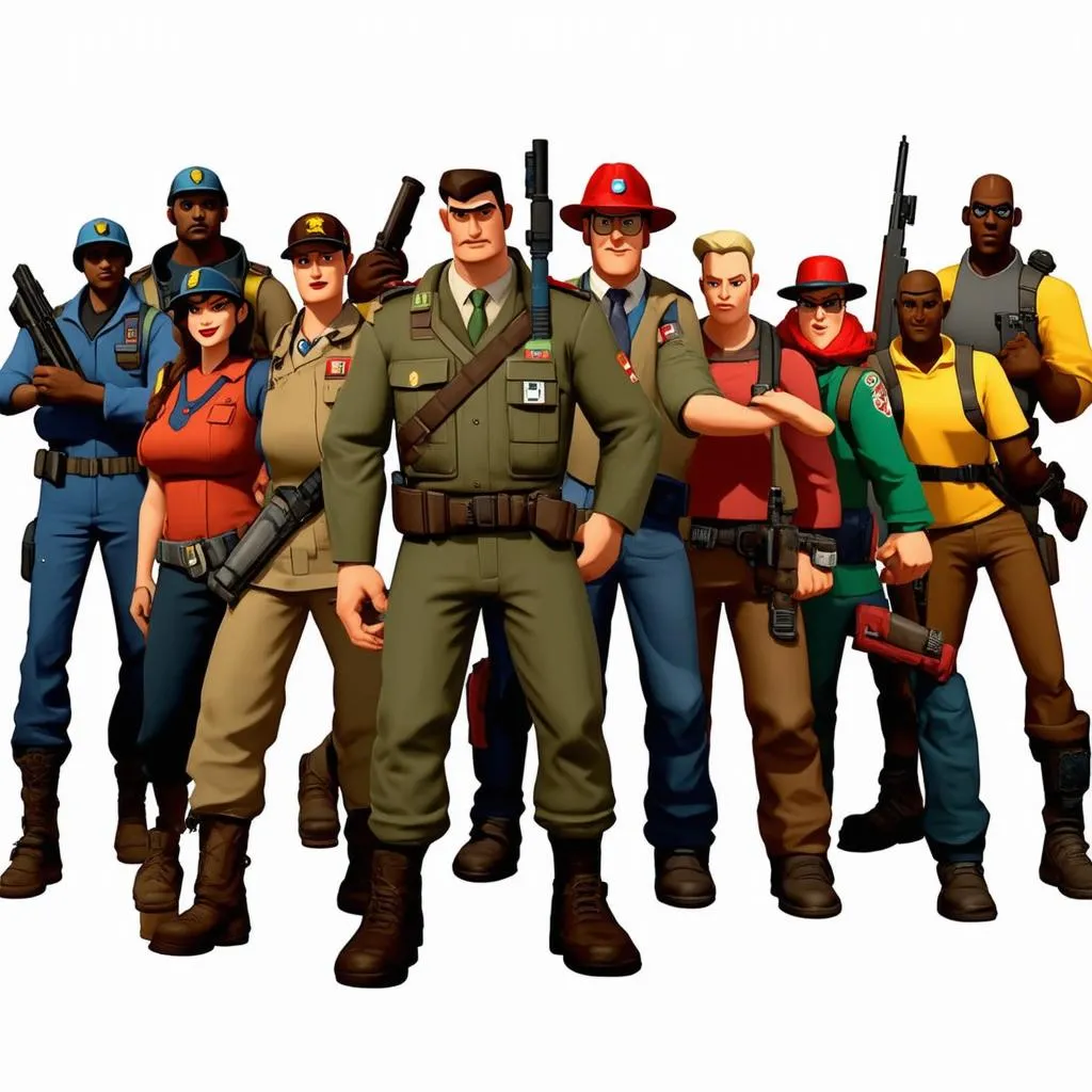 Các lớp nhân vật trong Team Fortress 2