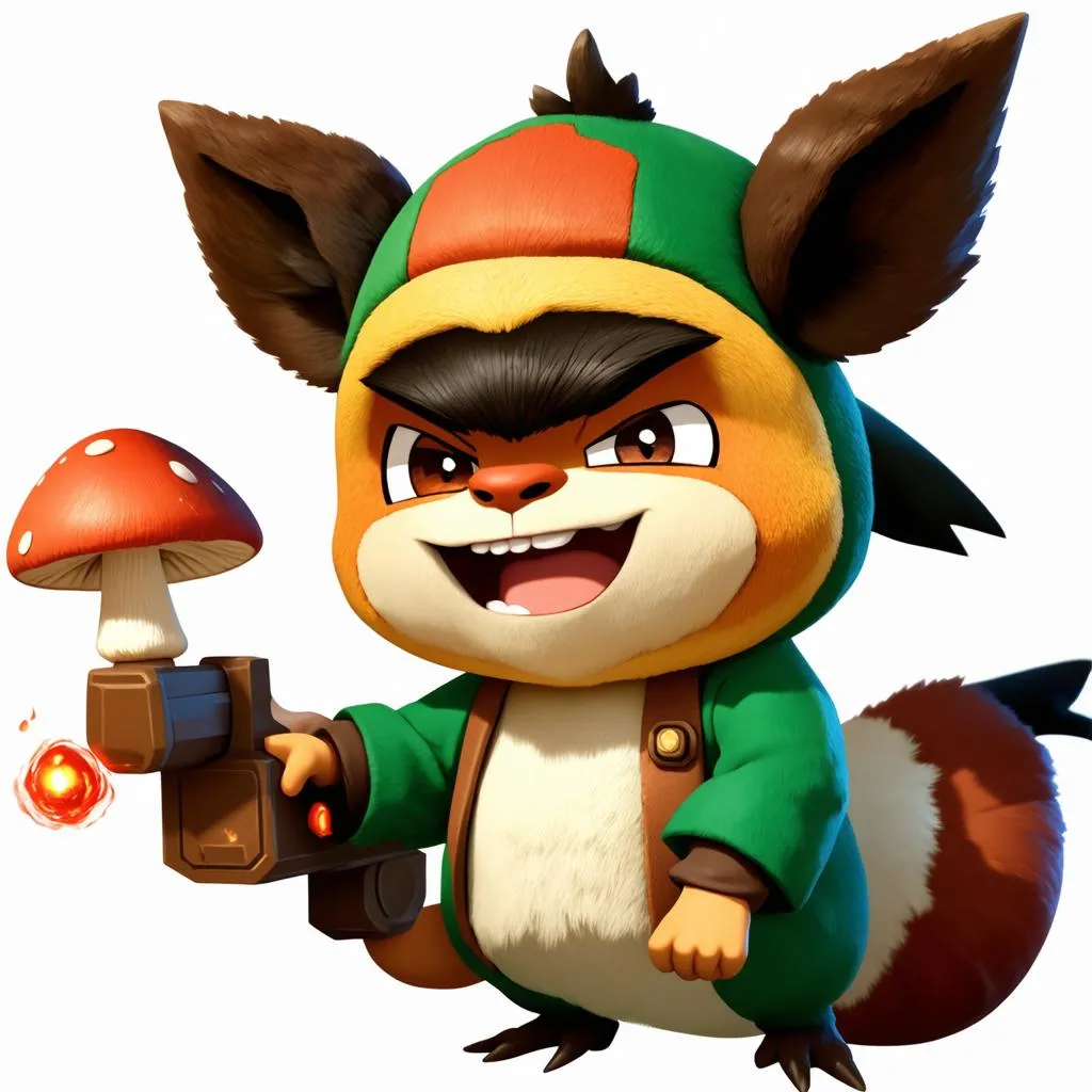 Teemo Bắn Nấm