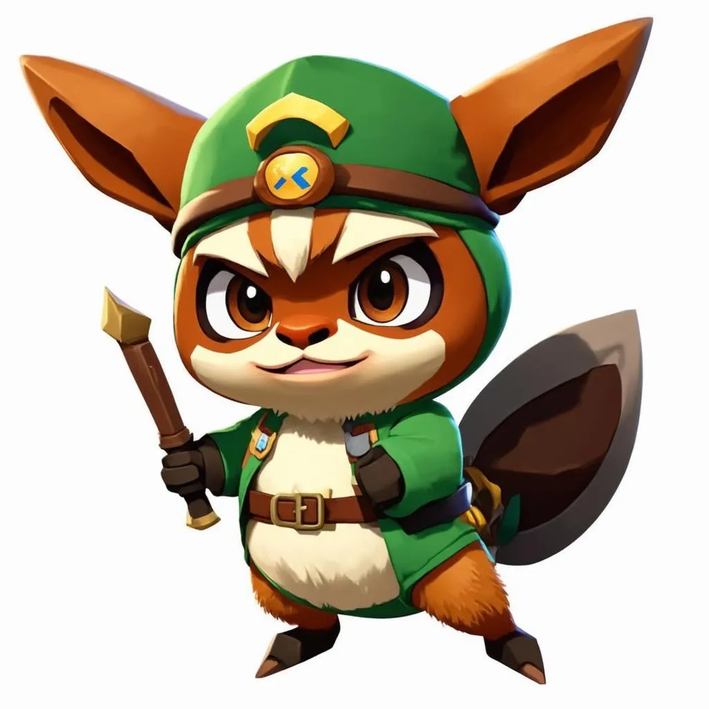 Teemo, the champion