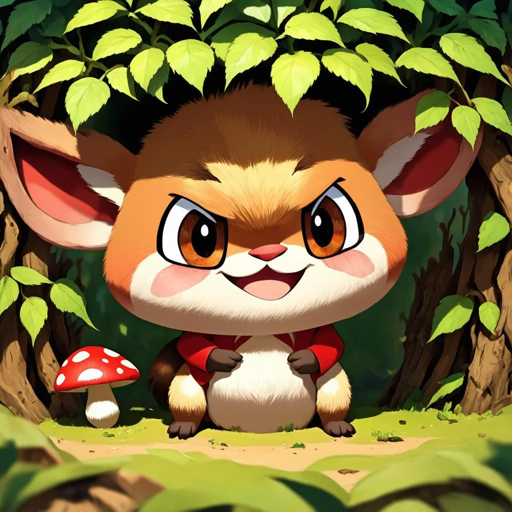 Teemo Đặt Nấm Độc