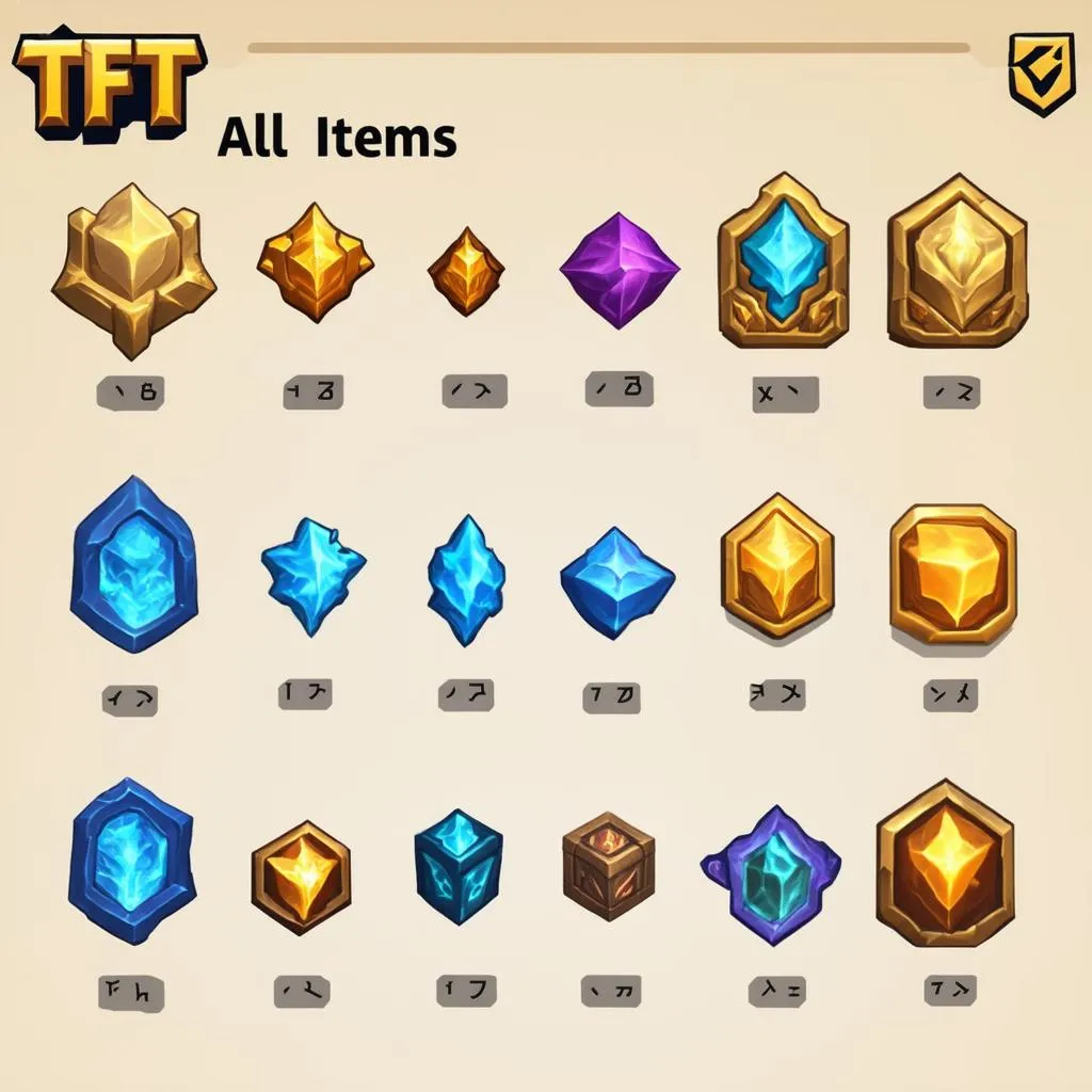 TFT All Items