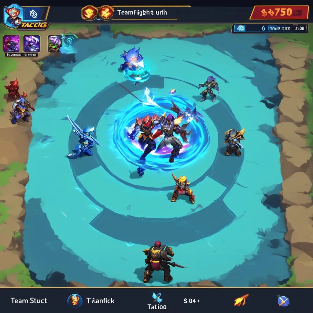 Gameplay Đấu Trường Chân Lý