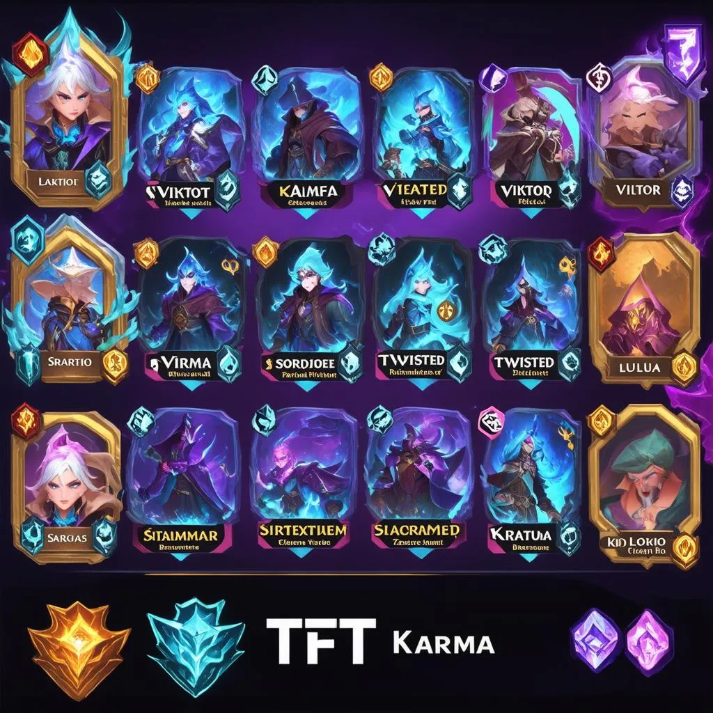 TFT Karma đội hình Pháp Sư